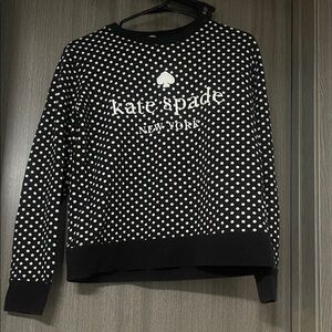 Kate Spade Black and White Polka Dot Sweater